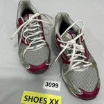 Reebok Womans Rebok Cushion Neutral Size 9.5 Gray Pink Lace Up Running Sneakers Photo 0