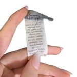 Yarn Art Blue/ White Striped Crop Knit Sweater Blue Size XL Photo 4