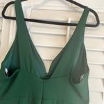 Lulus Lulu’s Instant Icon Dark Green V-Neck Sleeveless Jumpsuit Size XL Photo 6