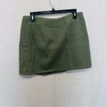 Chloe & Katie Olive Green Button Front Skirt size XL Photo 5
