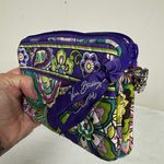 Vera Bradley Purple Floral Clutch Photo 1