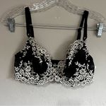 Wacoal Embrace Lace Underwire Black/Cream Bra Photo 3