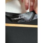 Norma Kamali Little Black Long Sleeve Wrap Mini Dress Size XS Photo 6