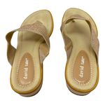 David Tate Pierce Rhinestone Rose Gold Sandal Size 7.5 Photo 4