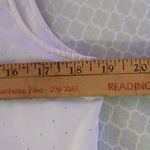 Monterey Club womens small golf tennis white with silver dots full zip vest Photo 3