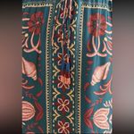 Farm Rio M Teal Pink Seashell Tapestry Lenzing™ Ecovero™ Viscose Maxi Dress NWT Photo 6