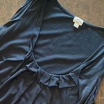 Wilfred  Aritzia Scoop Neck Ruffle Tank in Black - size XS Photo 1