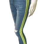 Neon Green Reflector Jeans Size 26 Photo 0