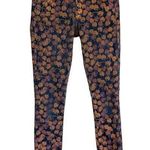 MOTHER the Looker Cherry Pickin Skinnies Size 25 Black Photo 0