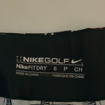  Golf Nike FitDry Black Pink Plaid Shorts Size 6 Photo 4