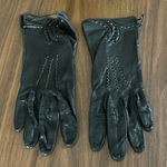 Vintage Leather Glove Black‎ Women’s Extra Small/Small Black Photo 0
