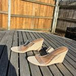 A New Day Nwt  Womens Ansel Double Band Open Toe Wedge Heels size 8 summer spring Photo 3