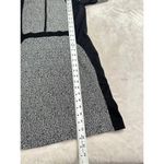W118 By Walter Baker  Sheath Dress Women's Medium Gray Black Long Sleeve Zipper Photo 10