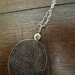 HENRI‎ BENDEL OVAL PENDANT NECKLACE 17” LONG Photo 4