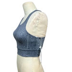 Allfenix Savannah Sports Bra Animal Print Stretch Workout Gym Gray Size XS Photo 6