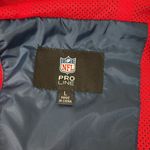 NFL  New‎ England Patriots Football full zip up windbreak   Jacket women’s Large Photo 7