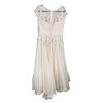 La Femme NWT  Light Blush Lace Embellished  Gown Formal Dress Mother of Bride Photo 2