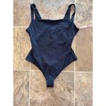 SKIMS  Fits Everybody Square Neck Bodysuit Onyx Size Large Photo 5