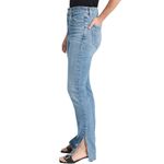 Favorite Daughter Petite Valentina Shortie Super High Rise Cigarette Jeans 24 Blue Size undefined Photo 3