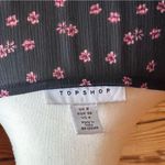 Topshop  tiered floral ruffle boxy dress size 4 Photo 2