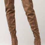 Wild Diva Over-the-Knee Suede Boots Photo 1