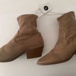 Tan Sock Boots, Size 7 Photo 3