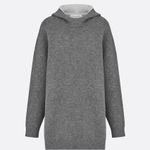 Christian Dior  J'ADIOR 8' Hooded Cashmere Sweater with Rear Signature Photo 0