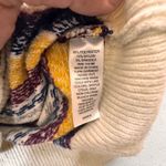 Women's Fair Isle Mock Neck Long Sleeve Sweater Cozy Geometric Pattern M Size undefined Photo 5