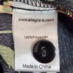 Allegra K  Woman’s Floral Lightweight Business Casual Blouse Size Small Photo 4