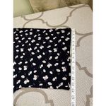 Soma  black floral short open front kimono Robe, size Extra large Photo 7