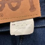 Lee Deadstock Vintage 80s Women's Denim Riders Jeans Indigo Dark Wash Size 15 Photo 8