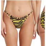 Kendall + Kylie kendal + kylie triangle mesh bikini top medium bottom xs Photo 3