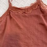Listicle Blush Silk Tank Top Photo 3