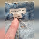 Good American  Ripped knees Chewed Hem Skinny Jeans Size 8/29 Photo 13
