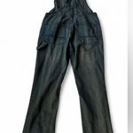 BDG dark wash overalls Photo 3