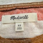 Madewell XS Multicolor Striped Short Sleeve Tee – Soft Knit Retro Stripe Top Photo 2