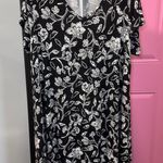 Joie  Black and White Midi Dress Photo 0