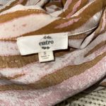 Entro  pink Zebra Print Button-Up Blouse size small oversized Photo 5