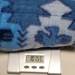 Navajo Native Aztec Thunderbird Fleece Reversible Jacket Vtg Sz M 90s Blue Size M Photo 10