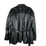wilson's leather Vintage 1990s Womens  Trench Biker Thinsulate Jacket Size‎ Large Photo 2