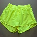 Lululemon Highlight yellow HR 4” hotty hot Photo 0