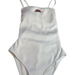 Hollister  Swim One Piece‎ Small Ribbed Strappy Back Rainbow Pride Bathing Suit Photo 0
