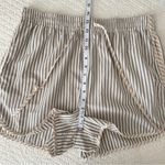 Madewell Crinkle Cotton Striped Dolphin-Hem Shorts Boxers Women’s Large Photo 9