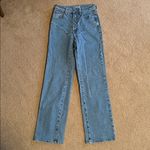 WNTRMSE High Waisted Jacques Straight Leg Jeans Blue Size 2 Photo 4