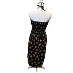 Disney  Parks‎ Mickey Mouse Leopard Cheetah Print Flare Halter Sundress large Photo 1