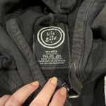 Life is Good  Hooded Jacket Size XXL Black Full Zip Sweatshirt Pockets Women's Photo 5