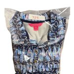 Lilly Pulitzer  UPF 50+ Captain Round Hem Popover Sailboat Pullover Sweatshirt S Photo 6