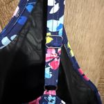 Floral Print Tankini Swimsuit Dress Plus Size Swimdress Bathing‎ Suit Blue Photo 6