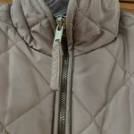 Beige Sleeveless Puffer Vest Tan Photo 2