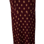 Vintage Rabbit Rabbit‎ Rabbit Rayon Slip Dress Womens M USA Made Maroon Gold Purple Size M Photo 0